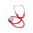 Tempo Medical Dual Head Stethoscopes - Dual Head Stethoscope, Red, Assembled - SD5030R