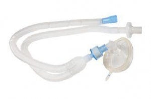 Vyaire Adult 2-Limb Corrugated Circuits - Anesthesia Circuit, Gas Elbow, Adult, 60" Hose - 5037AEF