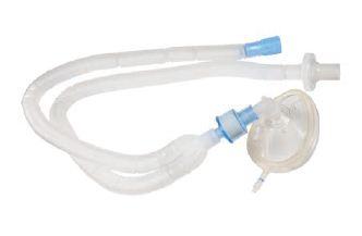 Vyaire Adult 2 Limb Expandable Circuits - Adult 2 Limb Circle Anesthesia Circuit with 3 L Bag, Parallel Wye, Gas Elbow, Mask, HMEF 1000 Filter and 10' CO2 Line, 90" - A4ZX60XZU