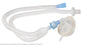 Adult 2 Limb Circle Anesthesia Circuit with 3 L Bag, Parallel Gas Wye, Gas Elbow, Dual B / V Filters and Mask, 108"