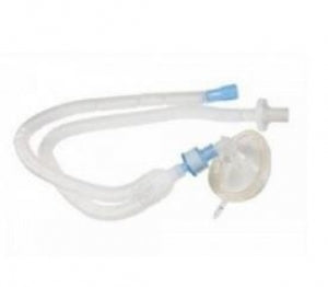 Vyaire Adult 2 Limb Expandable Circuits - Adult 2 Limb Circle Anesthesia Circuit with 3 L Bag, Parallel Gas Wye, Gas Elbow, Dual B / V Filters, Mask, Edith 1000 HME and 10' CO2 Line, 90" - A5Z51914