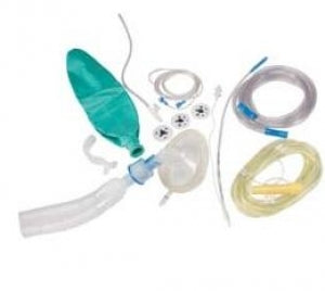 Vyaire Adult 2 Limb Expandable Circuits - Adult 2 Limb Circle Anesthesia Circuit with 3 L Bag, Parallel Gas Wye, Plain Elbow and Expiratory B / V Filter, 60" - AD632XAZ