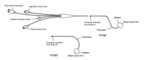 Edwards Lifesciences CardioCath Hi-Shore Catheters - Swans Ganz Cardio Catheter, 7 Fr - 143TF7