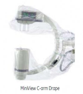 GE Medical Mini C-Arm OEC Drapes - Mini C-Arm OEC Drape - E9100BF