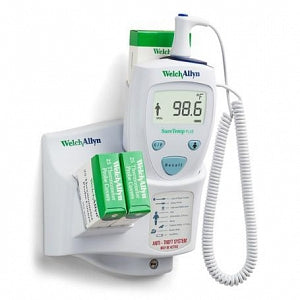 Welch Allyn SureTemp Plus 690 Electronic Thermometers - SureTemp Plus 690 Electronic Thermometer with Oral Probe and Well - 01690-300