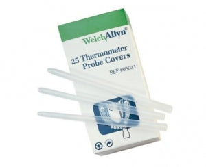 Welch Allyn SureTemp Disposable Thermometer Probe Covers - SureTemp Disposable Thermometer Probe Covers, 1 Pack of 25 Covers - 05031-125