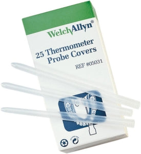 Welch Allyn SureTemp Disposable Thermometer Probe Covers - SureTemp Disposable Thermometer Probe Covers, 1 Sleeve of 250 Covers - 05031-125