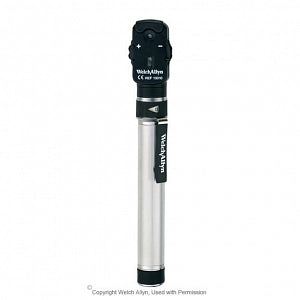 Welch Allyn PocketScope Ophthalmoscope - OPHTHALMOSCOPE, POCKET, 2.5V, HEAD ONLY - 13000