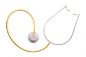 Welch-Allyn Disposable Uniscope Stethoscope - Uniscope Disposable Stethoscope with Plastic Single-Head Chestpiece, Single-Lumen Tubing, Adult Diaphragm, Yellow - 17461