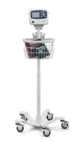 Welch Allyn Propaq LT Mobile Stand with Basket - STAND, MOBILE. PROPAQ LT - 4700-58