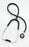 Welch Allyn Professional Adult Stethoscopes - Stainless-Steel Double-Head Chestpiece with Adult Diaphragm and Low-Frequency Bell, 28" Single-Lumen Tubing, Black - 5079-135