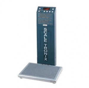 Welch-Allyn Scale-Tronix 5122 Stand-On Scales - Scale-Tronix Portable Low-Profile Stand-On Scale with Standard Weight (lb / kg), Battery Power - 5122-X-X