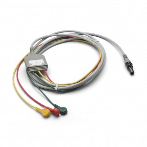 Welch Allyn 5-lead ECG Cables for Propaq LT - 5 Lead Din-Style ECG Cable for Micropaq and Propaq LT, AAMI, 8' - 008-0881-00