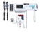 Welch Allyn Connex Integrated Vital Signs Wall Systems and Accessories - Connex Integrated Wall System with Masimo SpO2, SureTemp Plus Thermometer, Coaxial Ophthalmoscope, Braun ThermoScan PRO 6000 Thermometry - 84MTVEC-B