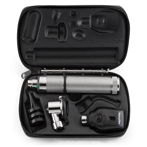 Welch Allyn 3.5 V Halogen HPX Diagnostic Sets with Standard Ophthalmoscope - 3.5 V Halogen HPX Diagnostic Set, Standard Ophthalmoscope, Pneumatic Otoscope - 97120