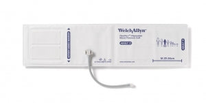 Welch Allyn FlexiPort Soft 1-Tube BP Cuffs with Tri-Purpose Connector - FlexiPort 1-Tube Soft Disposable Blood Pressure Cuff with Tri-Purpose Connector, Child - SOFT-091TP