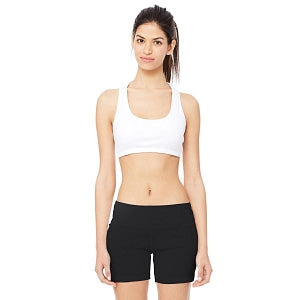 Bella & Canvas Ladies' Sport Bras - DBD-INVALID ITEM - W2022 WHT M