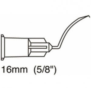 Walcott Cystotome Formed Cannulas - 25 Gauge Cystotome Formed Cannula - RX0-333-25