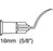 Walcott Irrigating Cystotome Cannula - Irrigating Cystotome Cannula, 25G x 5/8", Formed Side Cutting - RX1602