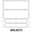 Chart Labels Wristband Thermal X 1" Adult And Infant White - 100 Per Qty Based Roll