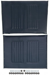 Medline Medline Wheelchair Upholstery Kits - Navy Upholstery Kit for 24" Excel Extra-Wide Wheelchair - WCA806925NVYS