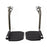 Medline Medline Wheelchair Footrests - Silver Swing-Away Footrest for Transport Chairs - WCA806965S