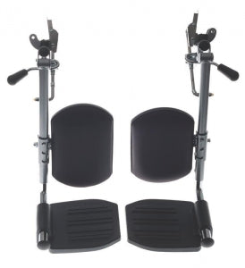 Medline Medline Wheelchair Leg Rests - Gray Elevating Leg Rest for Medline Wheelchairs - WCA806985E