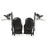 Medline Medline Wheelchair Leg Rests - Hammertone Elevating Leg Rest for K2 Basic Wheelchairs - WCA806985K2B