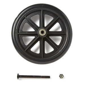 Medline Medline Wheelchair Rear Wheels - 8" Rear Wheel with Bearing and Axle for Transport Chair - WCA808945