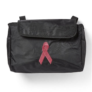 Medline Side Bags for Transport Chairs - Side Bag with Pink Ribbon for Transport Chair - WCABCBAG