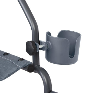 Medline Cup Holder for Wheelchairs - Cup Holder, Grey - WCACUPG