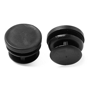 Medline Medline Wheelchair Caps - Seat Rail End Caps for Deluxe Transport Chairs - WCARAILCAPDT