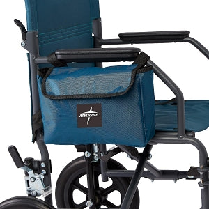 Medline Side Bags for Transport Chairs - Side Bag for Transport Chair, Teal - WCATR012T