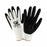 West Chester Barracuda White HPPE Nitrile Gloves - HPPE Shell Glove, Black Foam, Size XL - 713HGWFN/XL