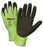 West Chester Protective Zone Defense HPPE Shell Gloves - Zone Defense Cut Resistant Gloves, Green with Black Palm Coating, 10G, Size XL - 705CGNF/XL