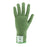 West Chester ANSI 5 Kevlar / Steel Cut Resistant Gloves - Kevlar Steel Cut Glove, Antibacterial, Green, 10G - 710KSS/7