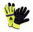 West Chester Posi-Therm Hi-Vis Pro Series Gloves - Winter Gloves, Waterproof, High Visibility, Size L - 96551/L