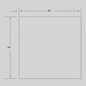 Welmed Warmer Drapes - Sterile Warmer Drape, 44" x 44" - 1222-3100