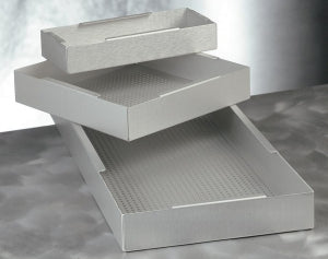 Medline Inner Trays for TASKIT Containers - Inner TASKIT Tray, Perforated Aluminum, Maxi Size - WGNSEA335