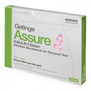 Getinge Group Assure S. M.A. R.T. Green Steam Sterilization Bowie-Dick Test Pack - Assure S. M.A. R.T. Green Steam Sterilization Bowie-Dick Test Pack - 61301606625