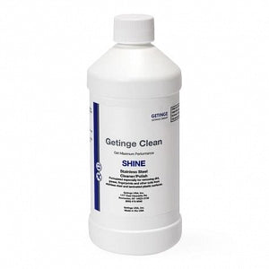 Getinge Group Shine Stainless Steel Cleaner and Polisher - Stainless Steel Cleaner and Polisher, External Chamber, 16 oz. - 61301606201