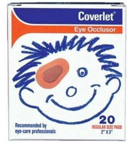 Hilco Coverlet Eye Occlusors - Coverlet Eye Occluder Eye Patch, Junior - 115-0119016-20