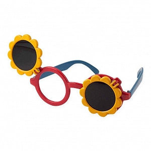 Hilco Children's Occluding Glasses - Children's Occluding Glasses, Sunflower Design, Flip-Up Style, 1 Pair / Each - 165-0584500-01