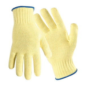 Wells Lamont Kevlar Medium Weight Gloves - Jomac 100% Kevlar Gloves, Knit Wrist, Medium Weight, Size L - 1800L