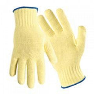 Wells Lamont Kevlar Medium Weight Gloves - Jomac 100% Kevlar Gloves, Knit Wrist, Medium Weight, Size M - 1800M