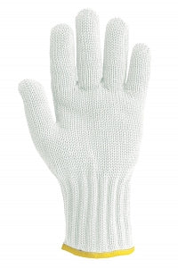 Wells Lamont Handguard II (White) Gloves - Whizard Handguard II Heavy Duty Gloves, White with Yellow Overedge, Size S - 333021