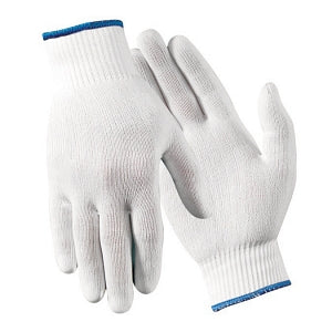 Wells Lamont Highly Reusable Full Finger Nylon Liner - Highly Reusable Full-Finger Nylon Cleanroom Glove Liner, Size L - M005L.WLC