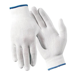 Wells Lamont Highly Reusable Full Finger Nylon Liner - Highly Reusable Full-Finger Nylon Cleanroom Glove Liner, Size M - M005M.WLC