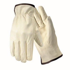 Wells Lamont Grips Goatskin Driver Gloves - Driver Gloves with Lanolin, Goatskin, Size M - Y0769M