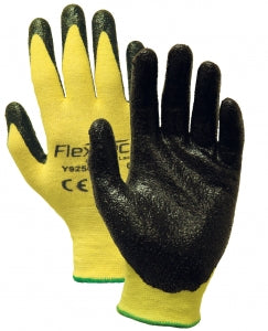 Wells Lamont FlexTech Kevlar Shell Gloves - Kevlar Shell Gloves, Nitrile Palm, Seamless, Size M, 13 G - Y9256M